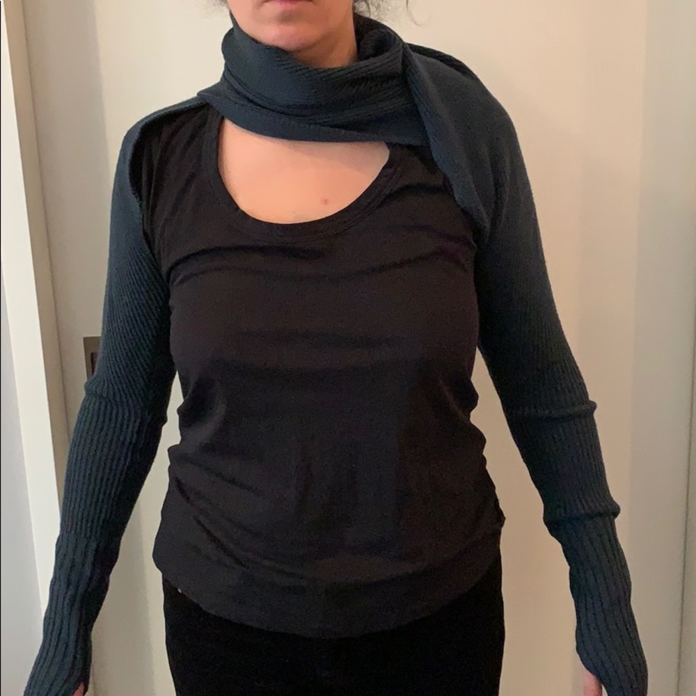 NFP (New Form Perspective) blue sweater